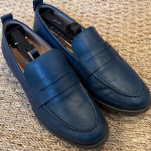 Cole Haan Women Dark Blue Loafers